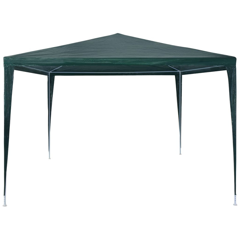 Cort de petrecere, verde, 3 x 3 m, PE