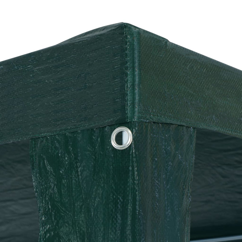 Cort de petrecere, verde, 3 x 3 m, PE