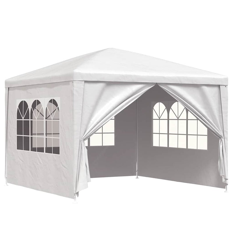 Cort pentru petrecere, alb, 3 x 3 m