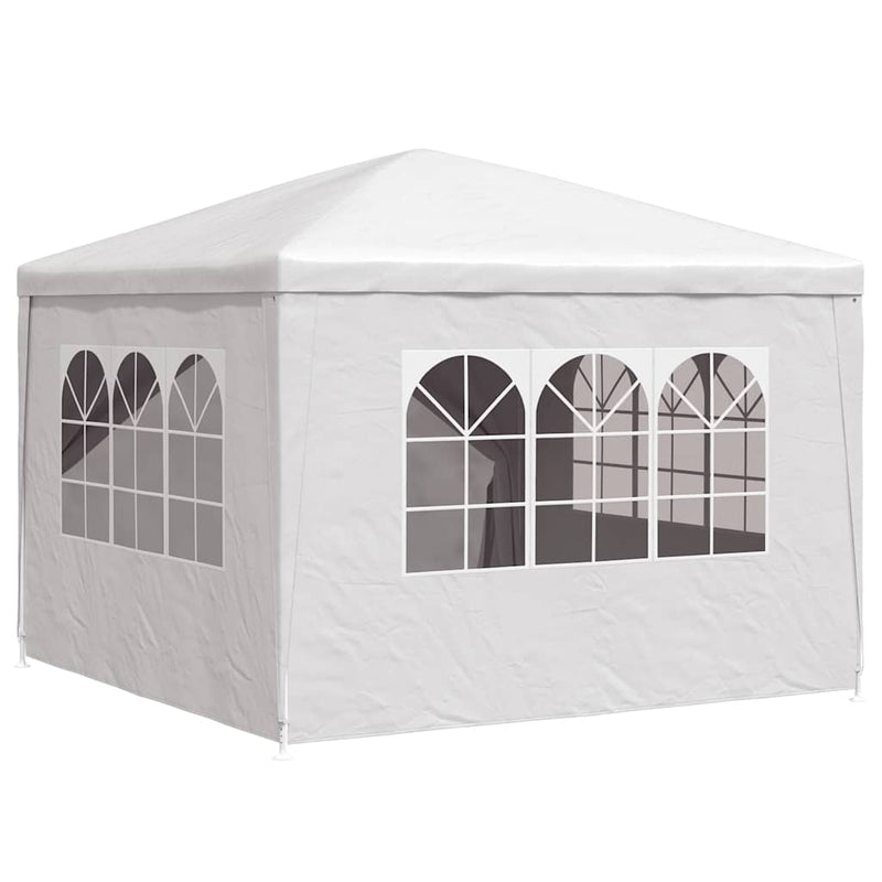 Cort pentru petrecere, alb, 3 x 3 m