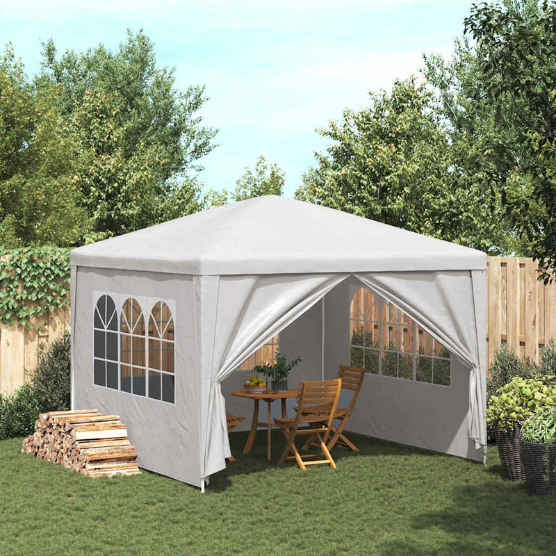 Cort pentru petrecere, alb, 3 x 3 m