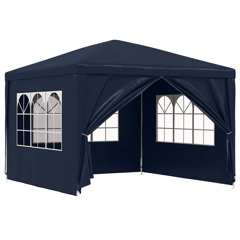 Cort petreceri 3 x 3 m, albastru