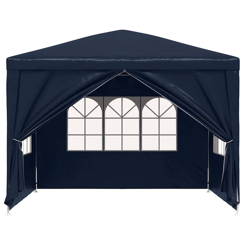 Cort petreceri 3 x 3 m, albastru