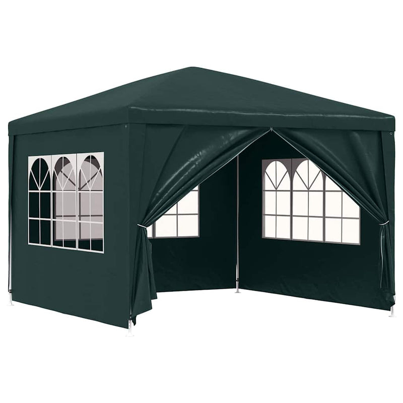 Cort pentru petrecere, 3 x 3 m, verde
