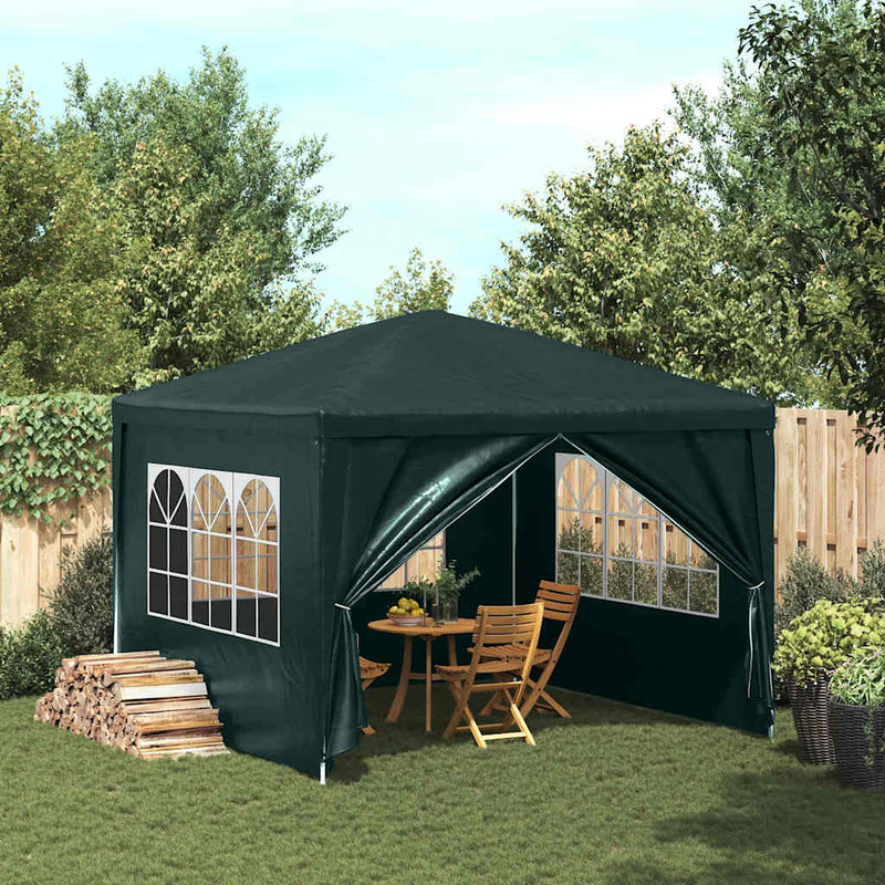 Cort pentru petrecere, 3 x 3 m, verde