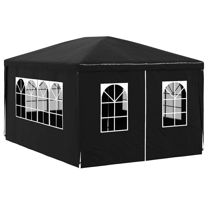 Cort de petrecere, antracit, 3 x 4 m
