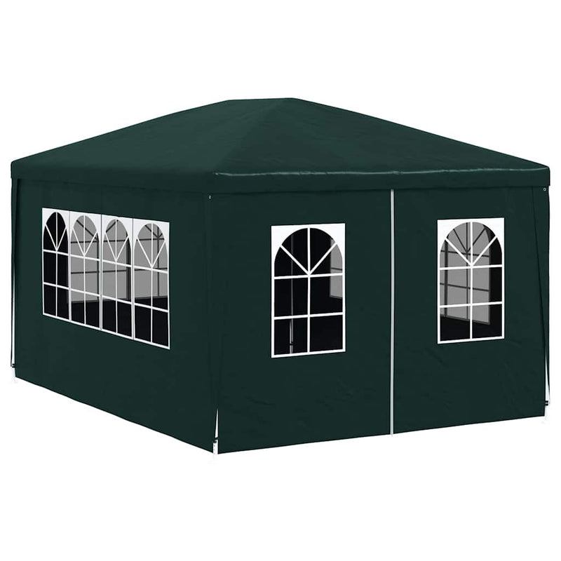 Cort de petrecere, verde, 3 x 4 m
