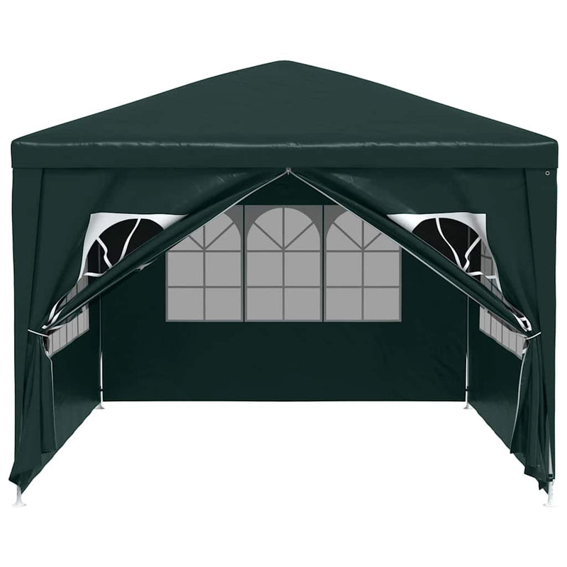 Cort de petrecere, verde, 3 x 4 m