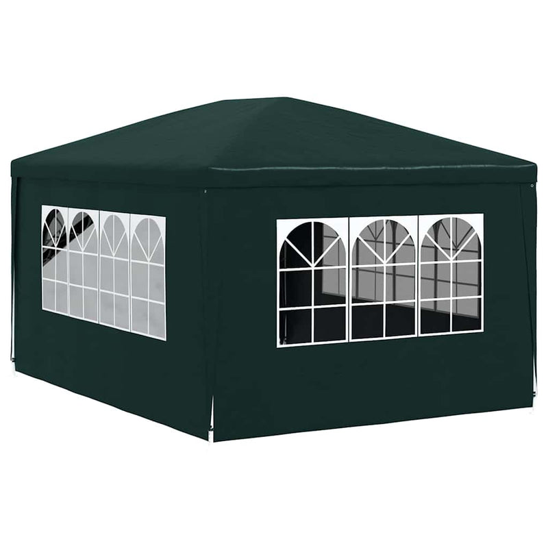 Cort de petrecere, verde, 3 x 4 m