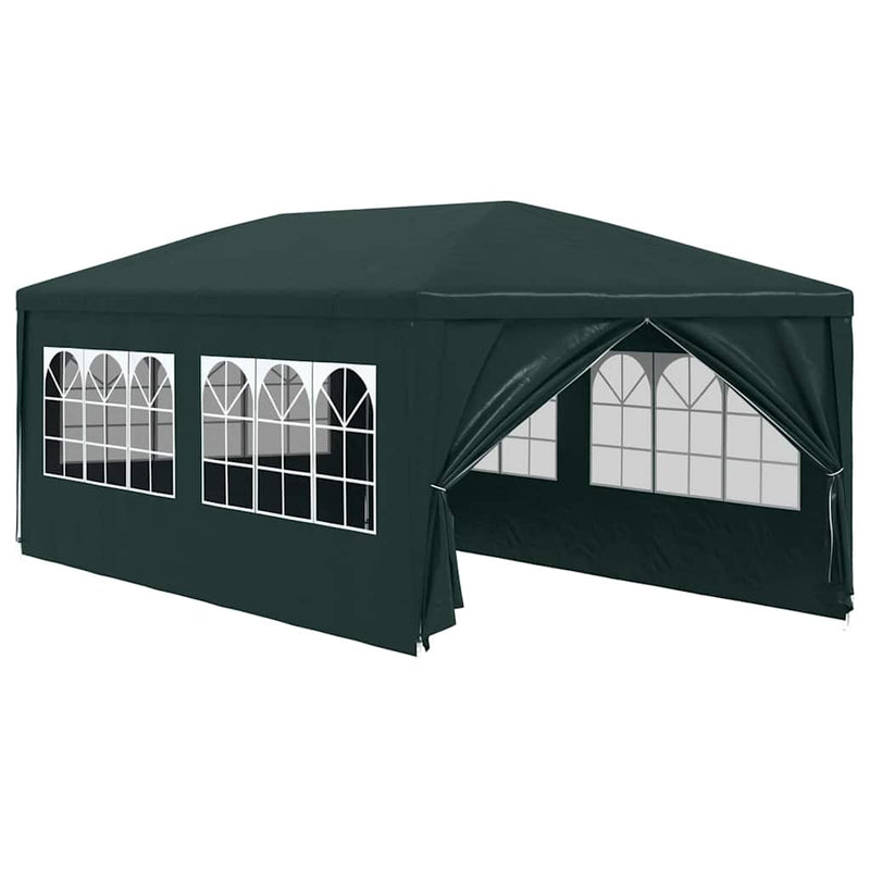 Cort pentru petrecere, verde, 3 x 6 m