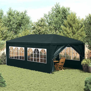 Cort pentru petrecere, verde, 3 x 6 m