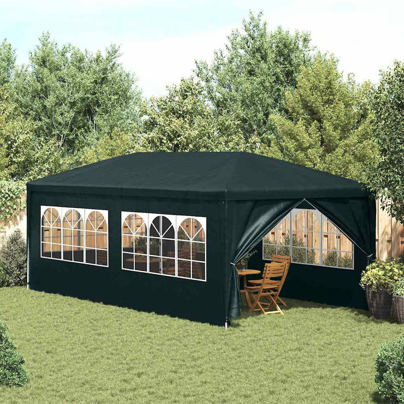 Cort pentru petrecere, verde, 3 x 6 m