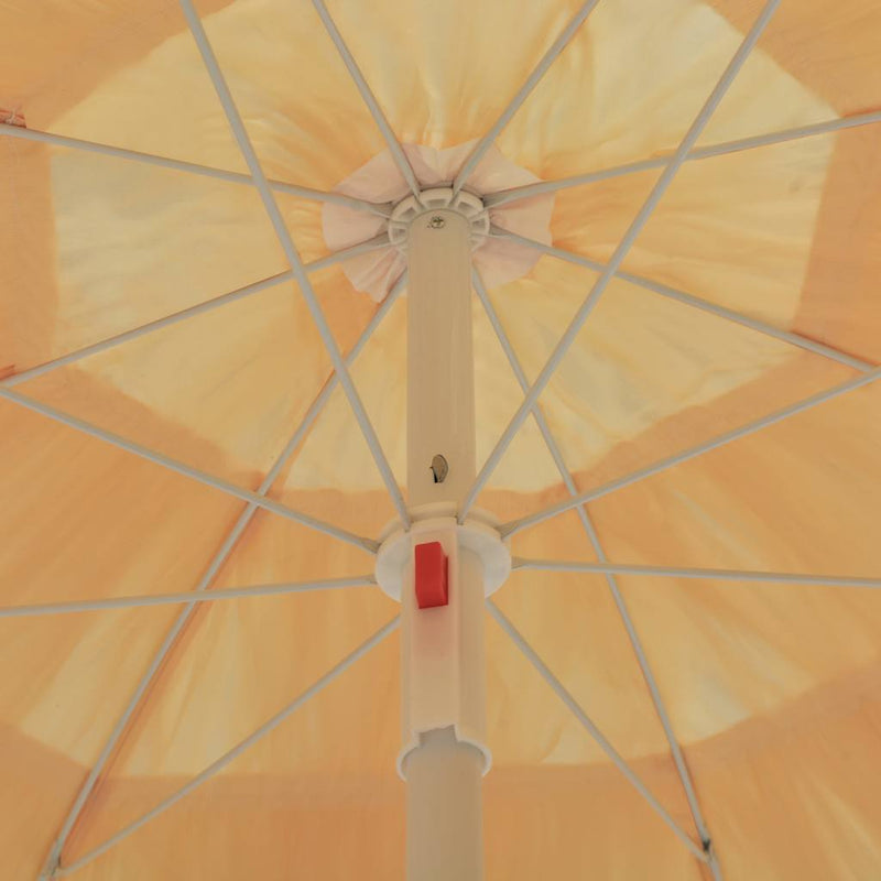 Umbrelă de plajă, natural, 180 cm, stil hawaiian