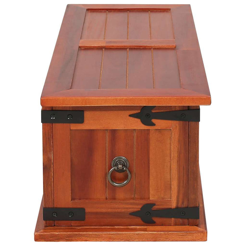 Cufăr de depozitare, 60x25x22 cm, lemn masiv de acacia