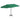 Umbrelă de soare de exterior, stâlp aluminiu, verde, 460x270 cm