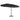 Umbrelă de soare cu stâlp din aluminiu, antracit, 460x270 cm