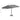 Umbrelă de soare cu stâlp din aluminiu, antracit, 460x270 cm
