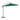 Umbrelă în consolă de grădină, stâlp din oțel, verde, 300 cm
