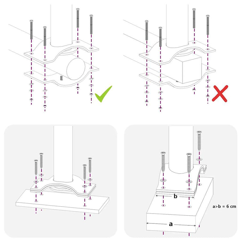 Copertină laterală retractabilă de terasă, negru, 100 x 300 cm