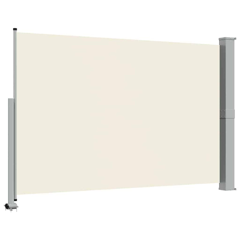 Copertină laterală retractabilă de terasă, crem, 160x300 cm
