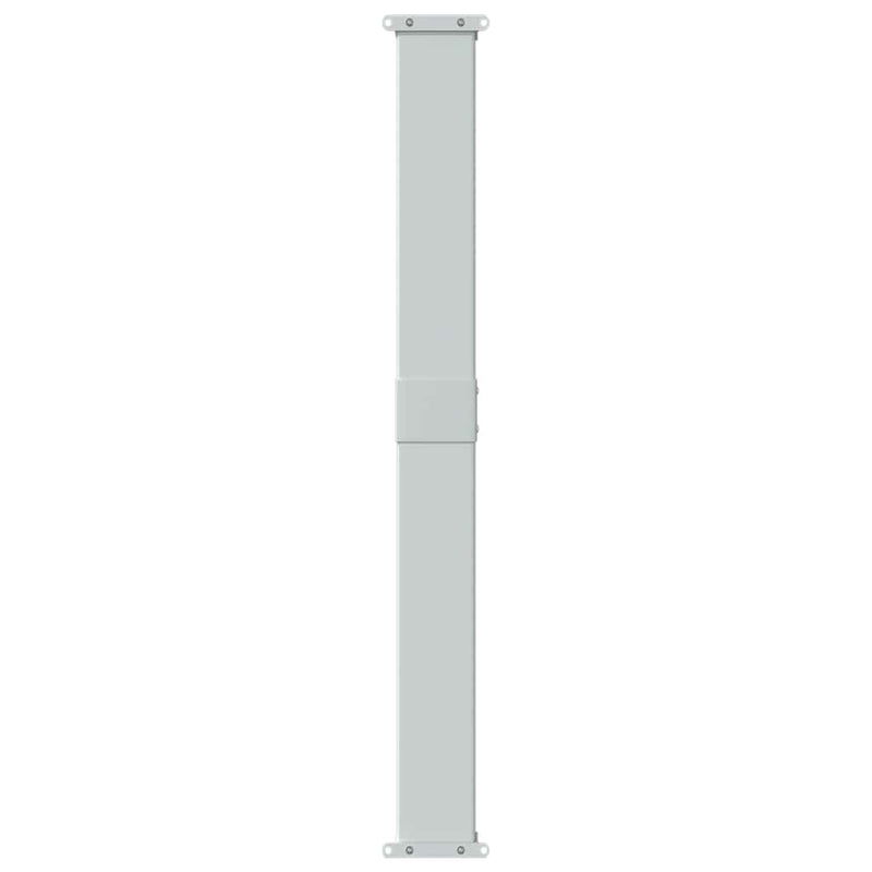 Copertină laterală retractabilă, gri, 140 x 314 cm