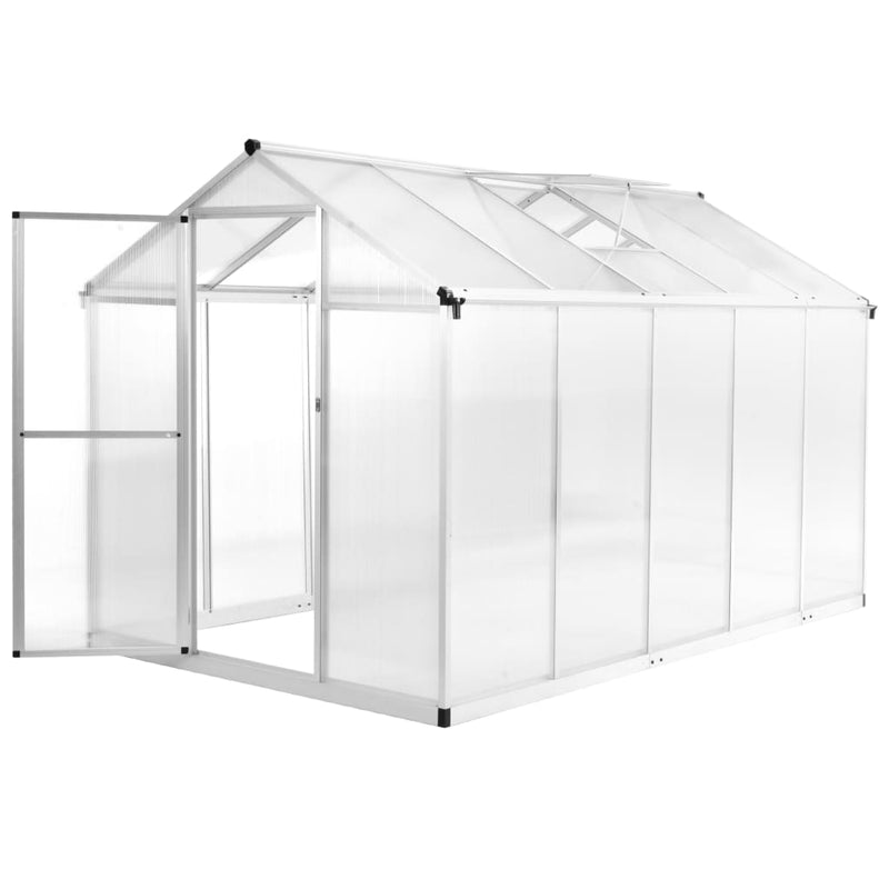 Seră, 11,19 m³, 302x190x195 cm, aluminiu