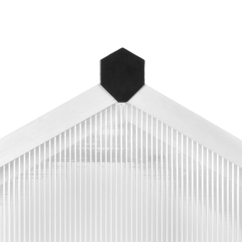 Seră, 11,19 m³, 302x190x195 cm, aluminiu
