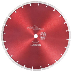 Disc diamantat de tăiere, oțel, 350 mm