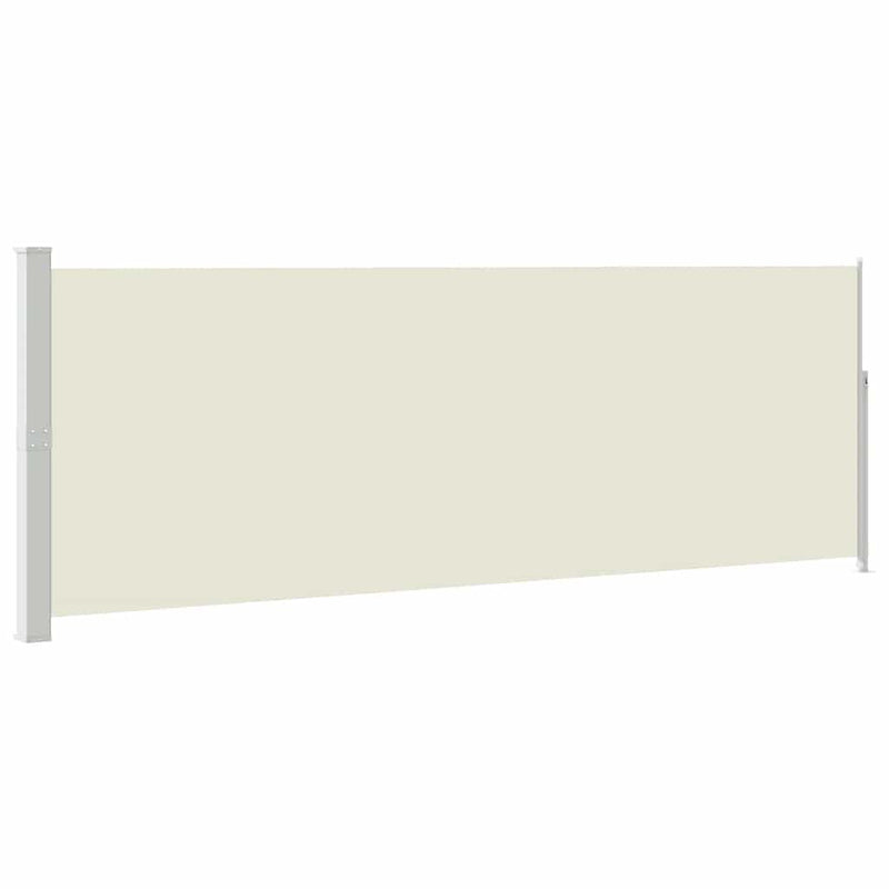 Copertină laterală retractabilă, crem, 160x514 cm