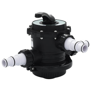 Supapă multiport pentru filtre cu nisip ABS 1,5" 6 căi
