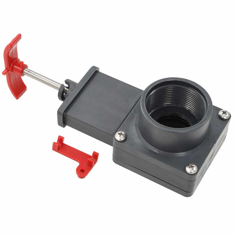 Supapă pentru piscină 1,5", 2 buc.