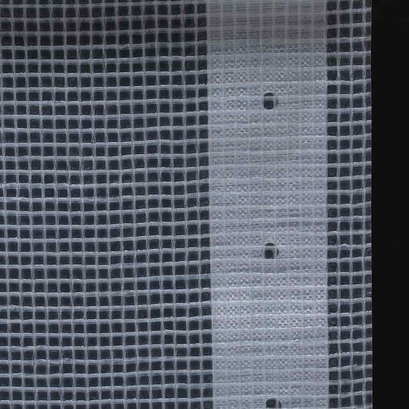 Prelată Leno 260 g/m², alb, 1,5 x 15 m