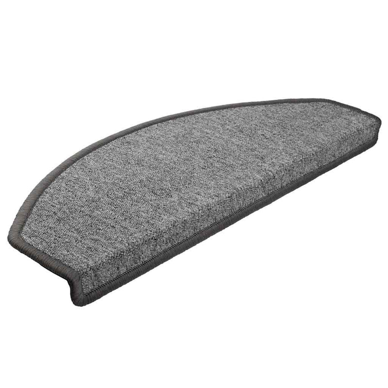 Grile pentru trepte 15 buc. 65 x 24 x 4 cm Non-Slip Gri închis