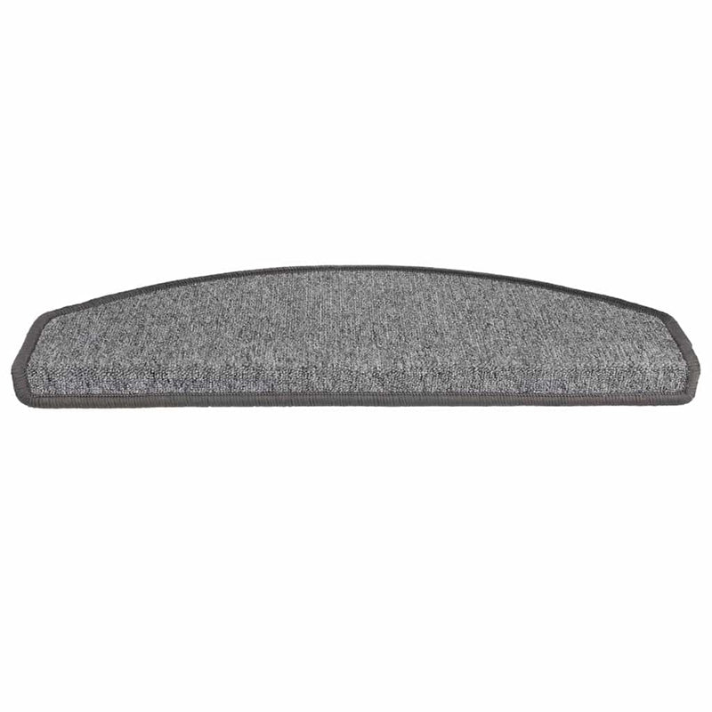 Grile pentru trepte 15 buc. 65 x 24 x 4 cm Non-Slip Gri închis