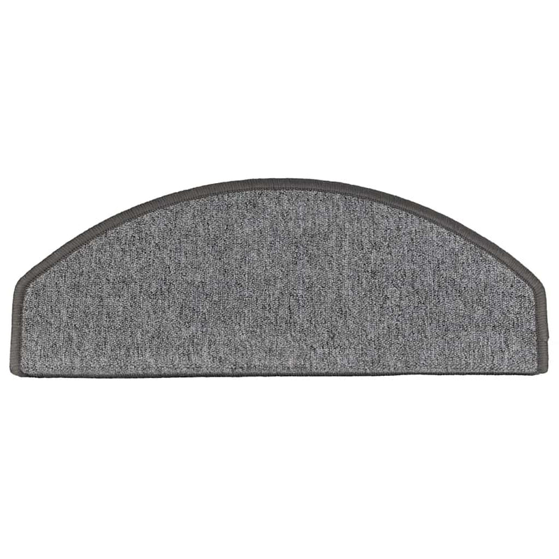Grile pentru trepte 15 buc. 65 x 24 x 4 cm Non-Slip Gri închis