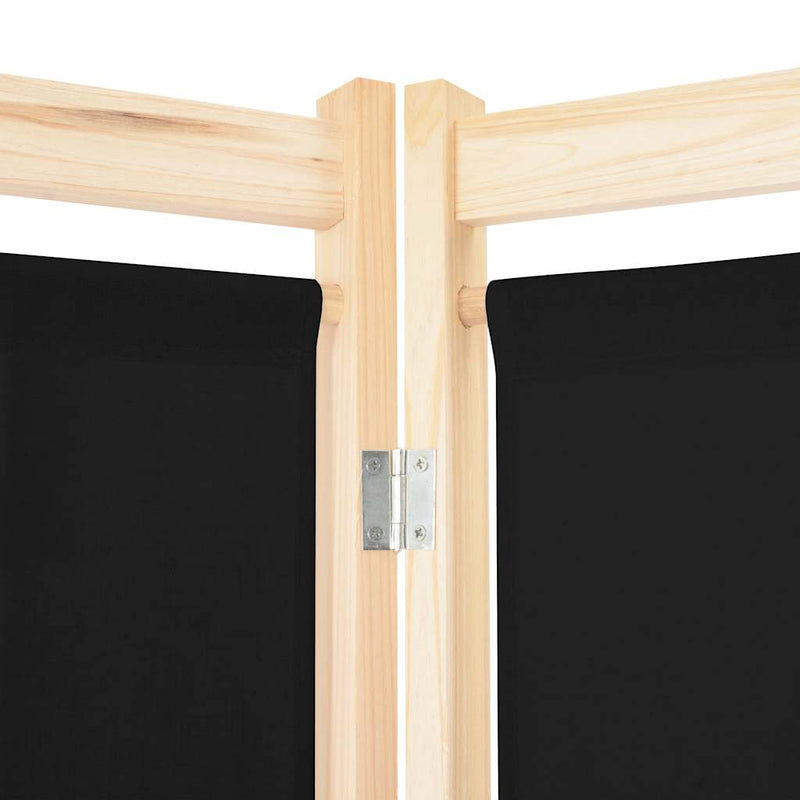 Paravan de cameră cu 3 panouri, 120x170x4 cm, textil