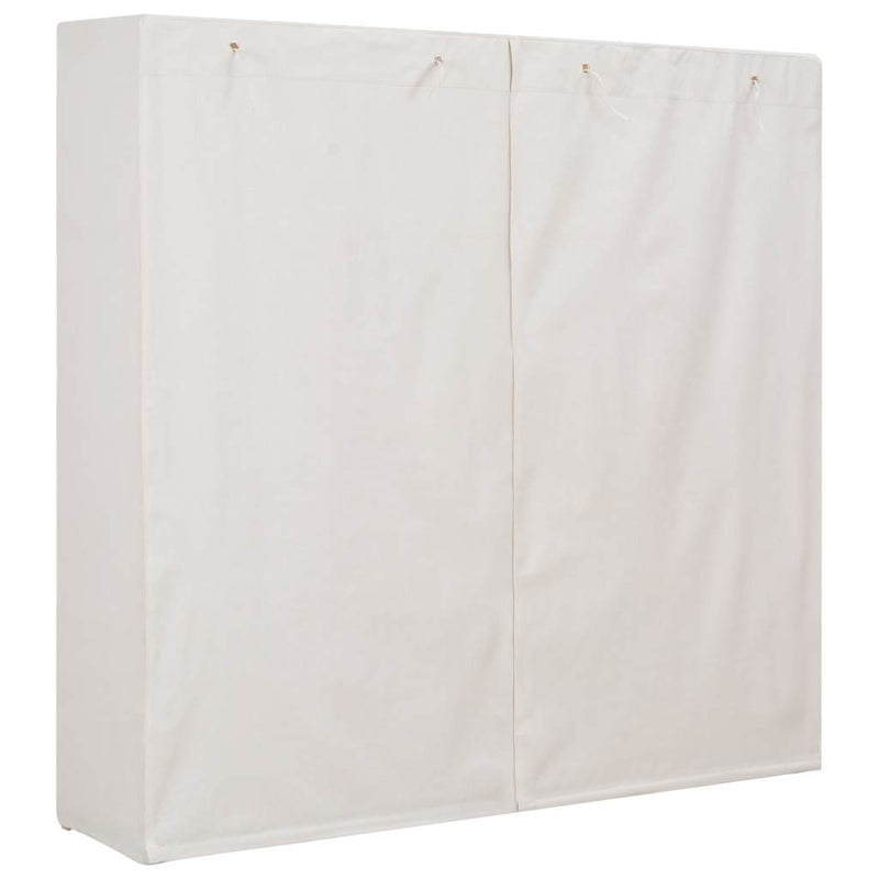 Șifonier, alb, 173x40x170 cm, material textil