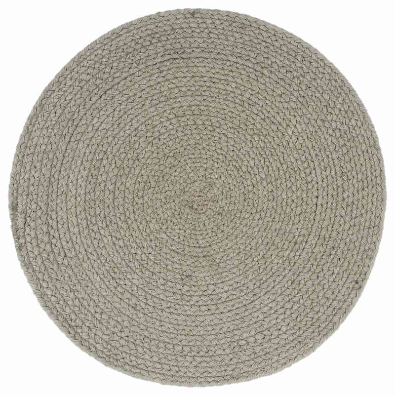 Naproane, 6 buc., gri, 38 cm, bumbac, rotund