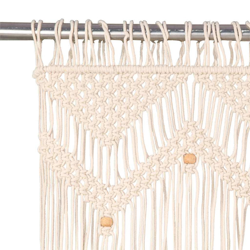 Perdea macrame, 140 x 240 cm, bumbac