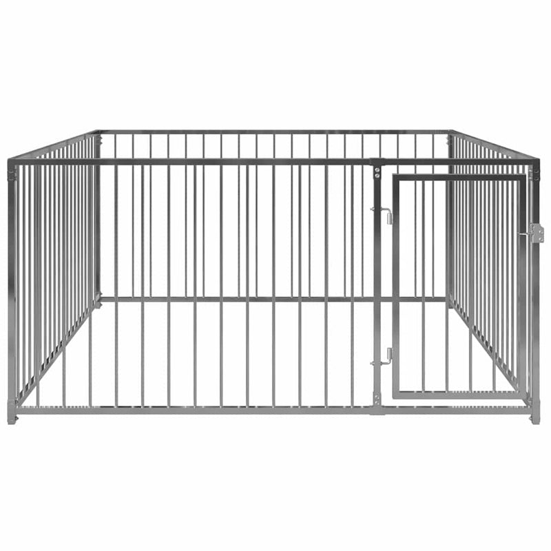 Padoc de câini pentru exterior, 200 x 200 x 100 cm