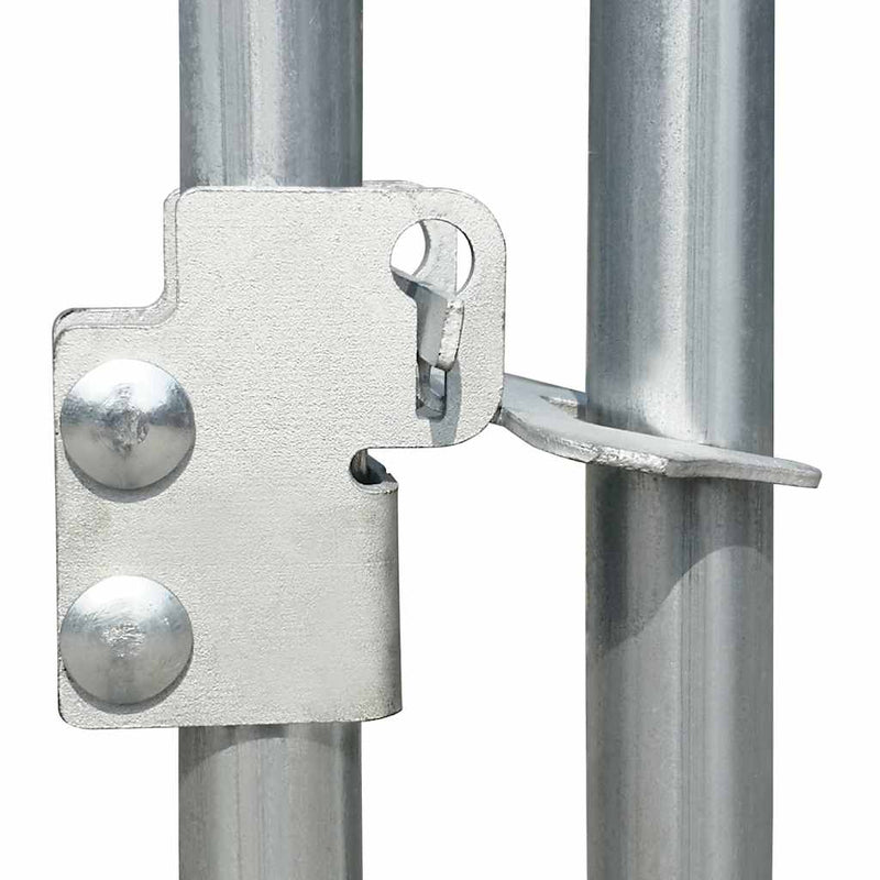 Coteț pentru păsări, 3 x 1 x 1,5 m, oțel galvanizat