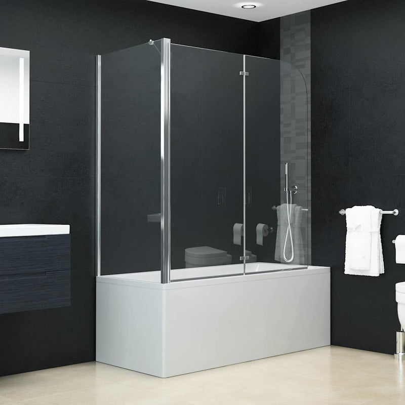 Cabină de duș dublu-pliabilă, 120x68x130 cm, ESG