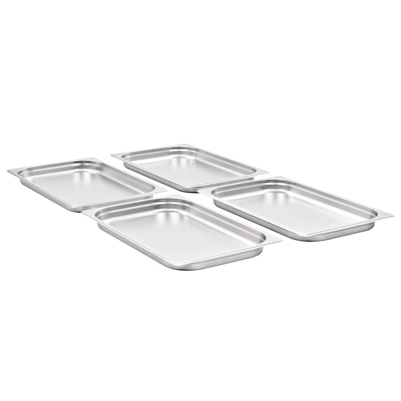 Recipiente Gastronorm 4 buc. GN 1/1 40 mm oțel inoxidabil