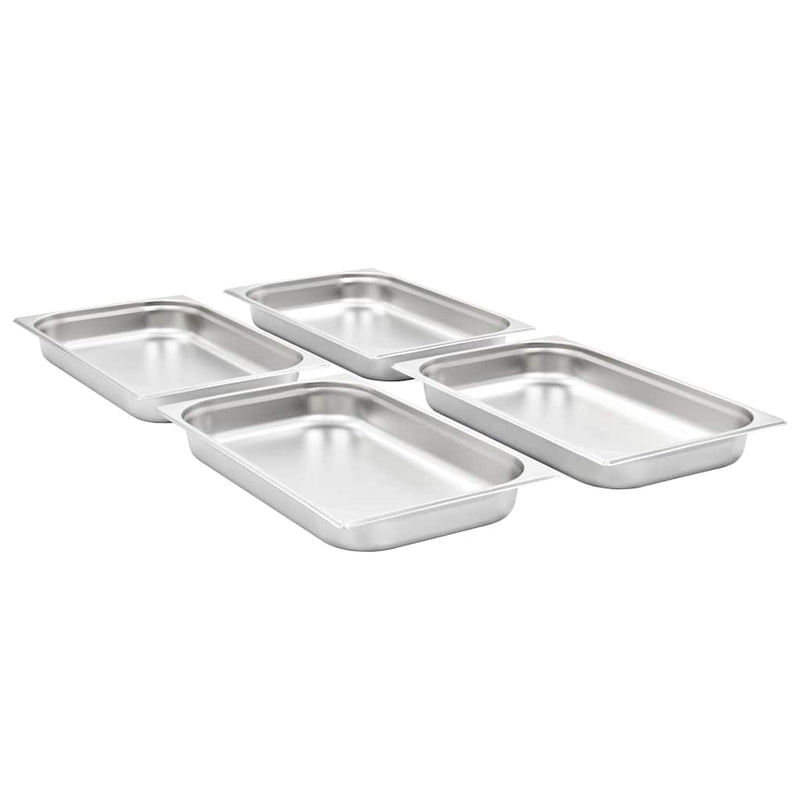 Recipiente Gastronorm 4 buc. GN 1/1 65 mm oțel inoxidabil