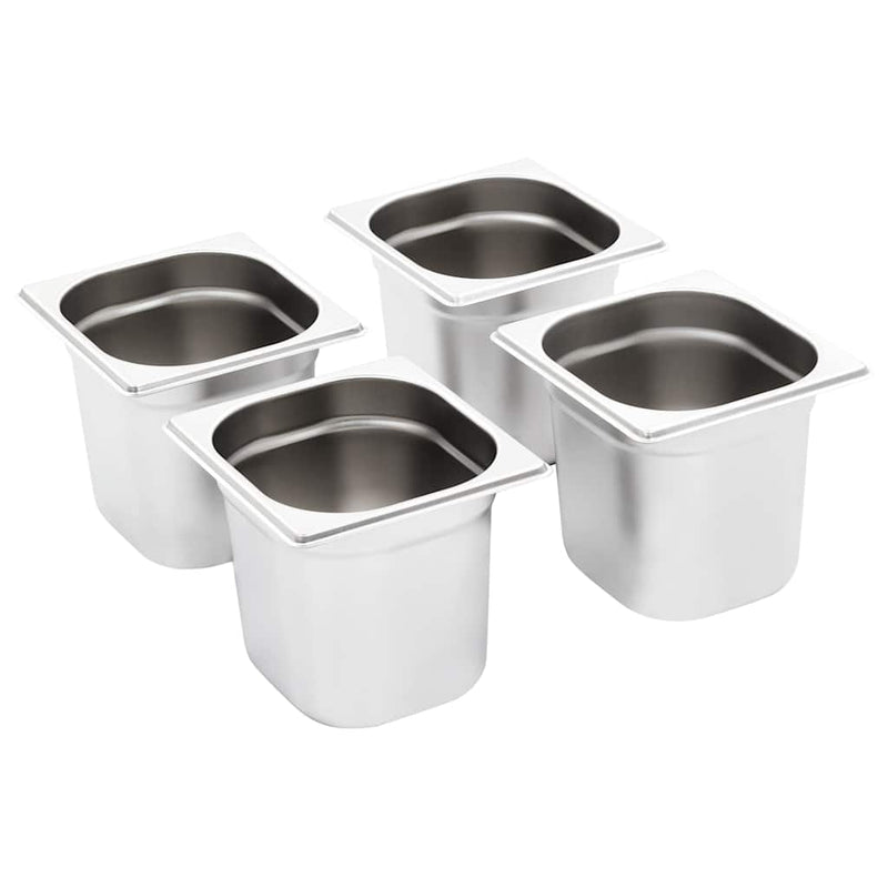 Recipiente Gastronorm 8 buc. GN 1/6 150 mm oțel inoxidabil
