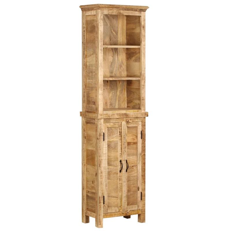 Bibliotecă, 50 x 30 x 180 cm, lemn masiv de mango