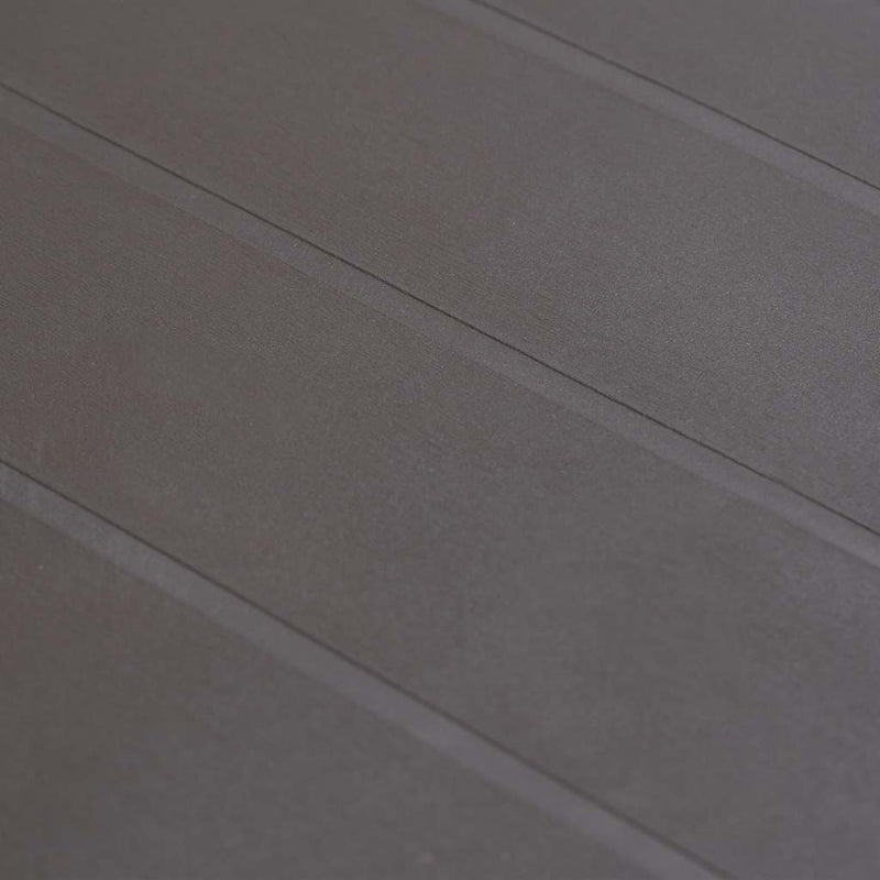 Masă de grădină, maro, 220x90x72 cm , plastic, aspect ratan
