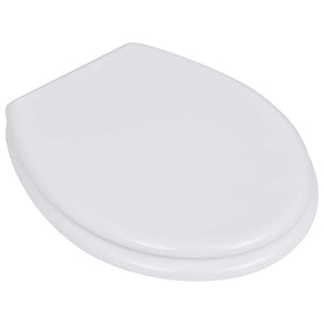 Capace WC, 2 buc., alb, MDF