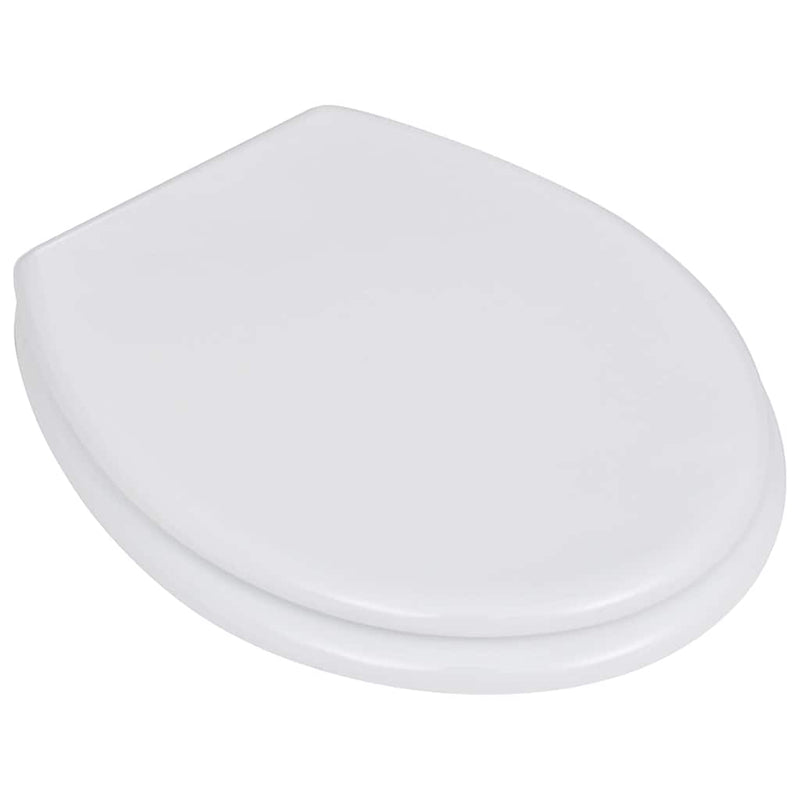 Capace WC, 2 buc., alb, MDF
