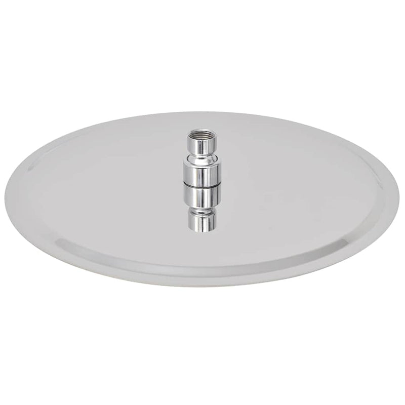 Cap de duș tip ploaie, 2 buc., Ø 30 cm, oțel inoxidabil